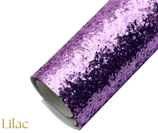 Lilac Chunky Glitter Sheet