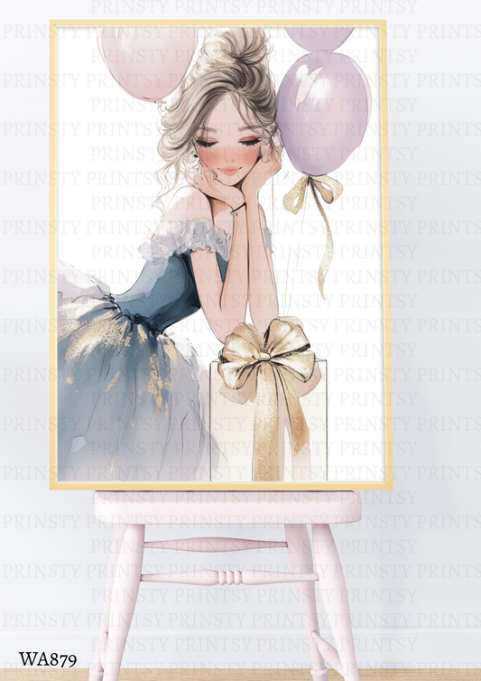 Birthday Girl Wall Art