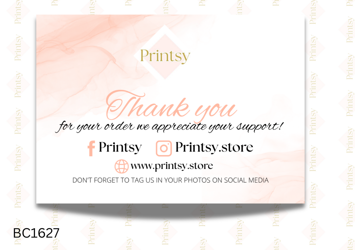 Thank You Card