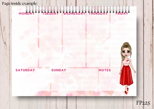 Dolly Valentine's Weekly Planner