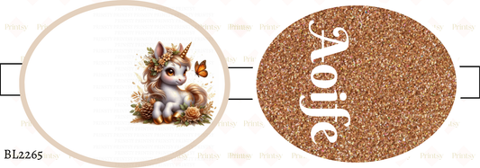 Autumn Unicorn Bow Loop