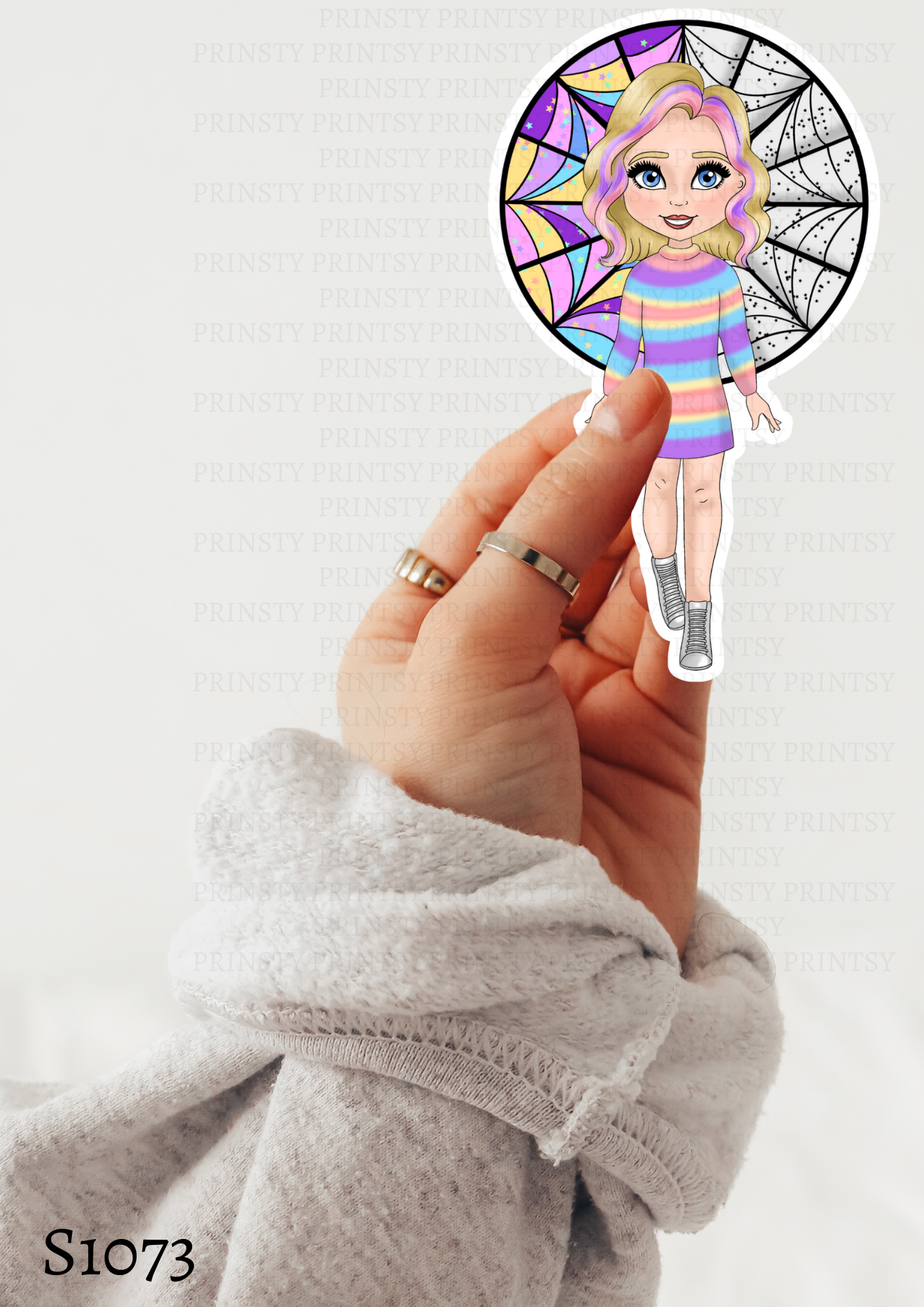 Spooky & Kooky Dolly Sticker Sheet