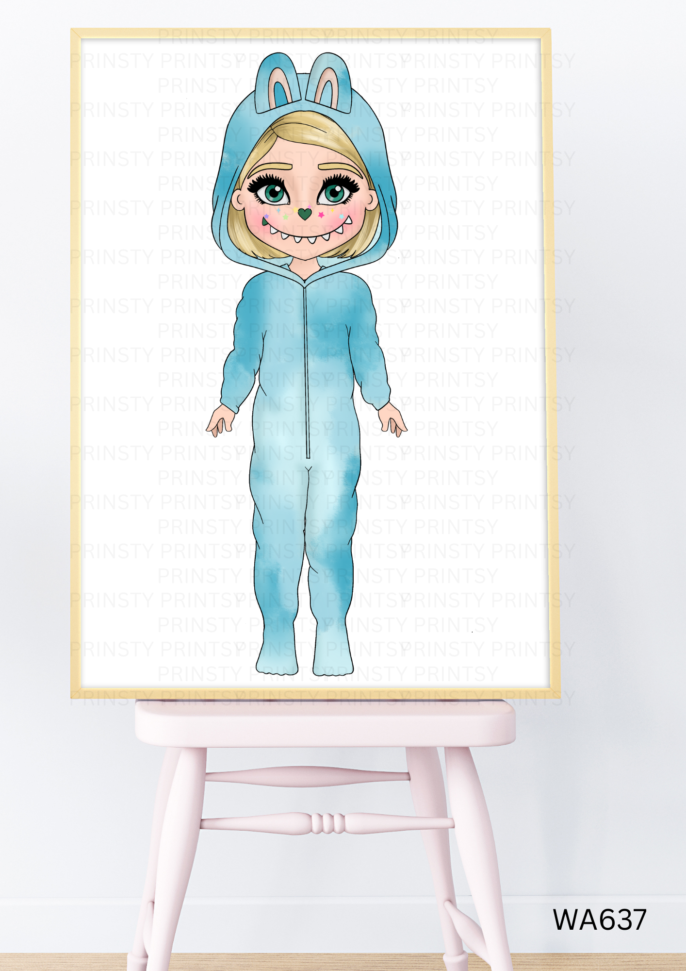 Mini Magic Monster Dolly Wall Art