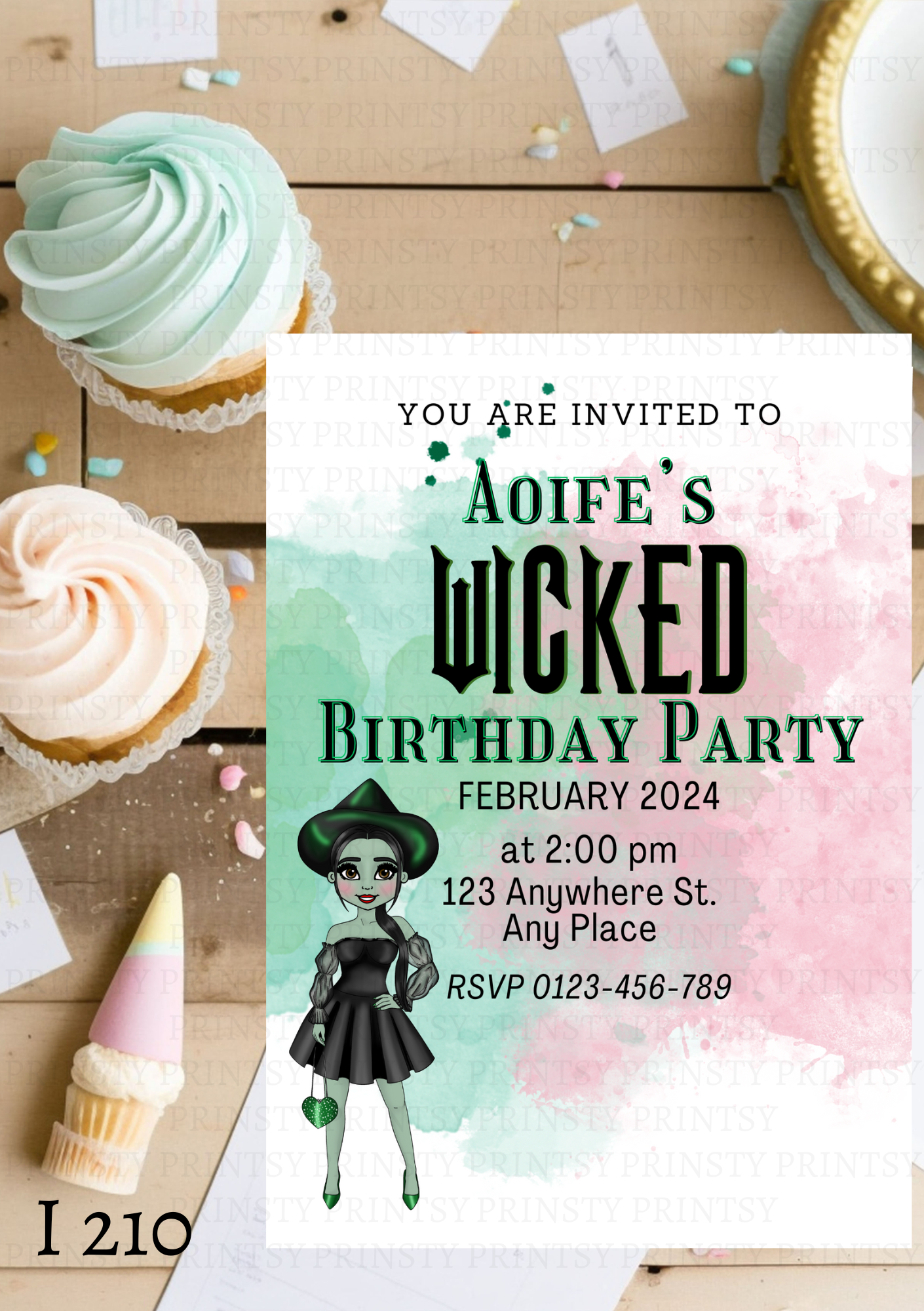 Wicked Birthday Invite