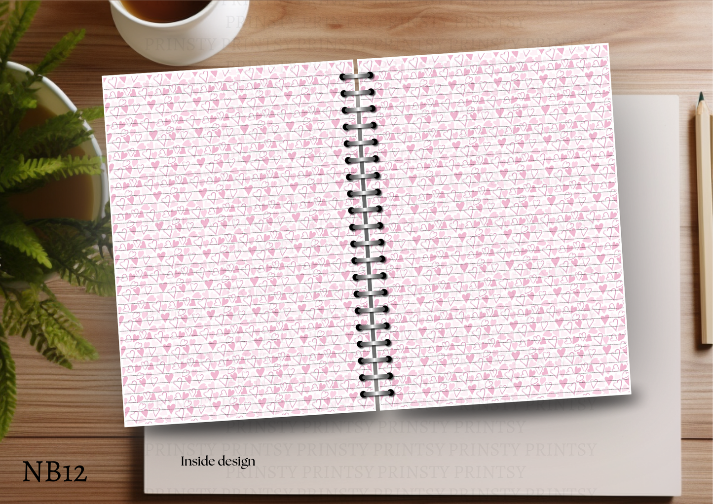 Valentines Note Book