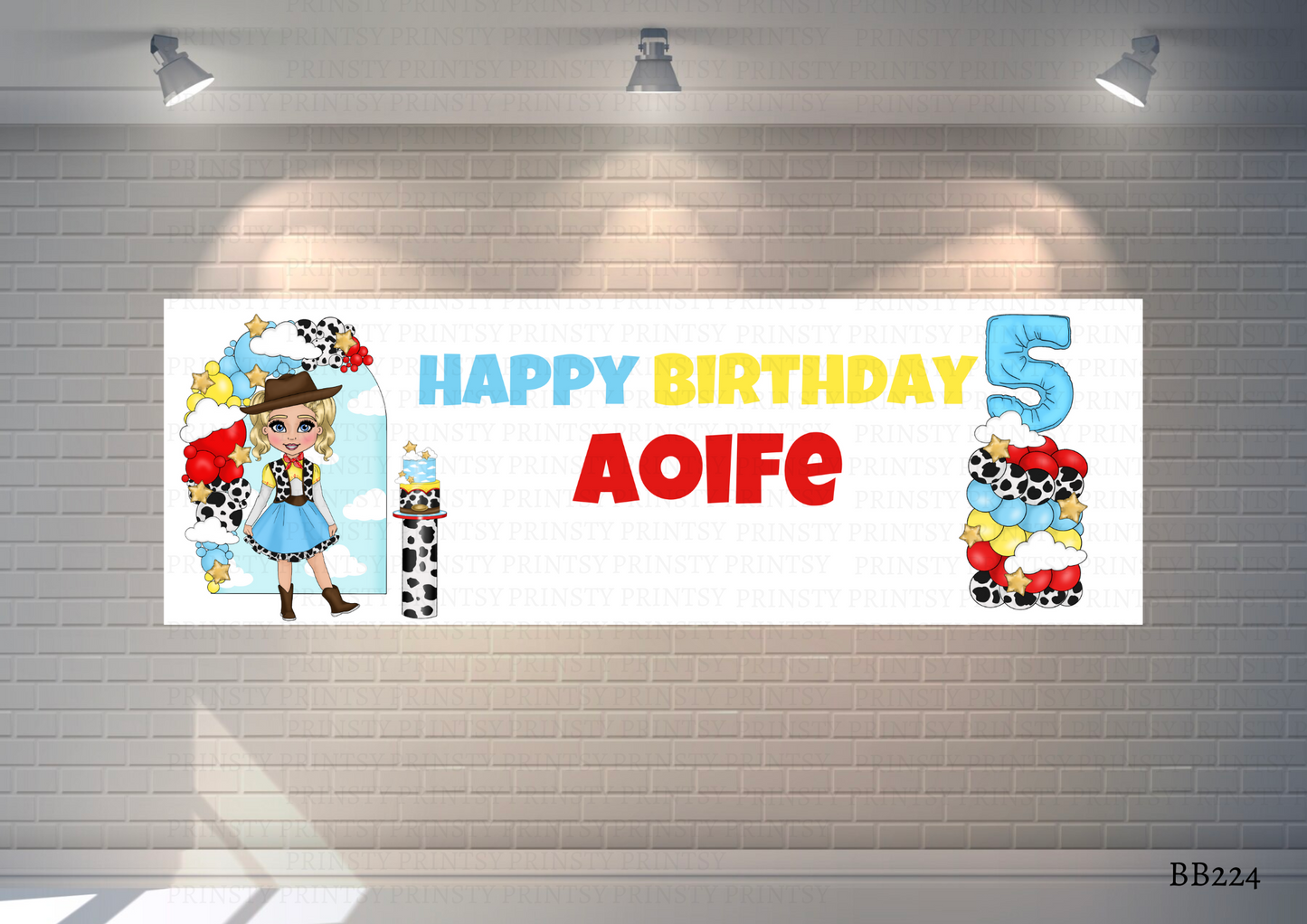 Toy Land Dolly Banner