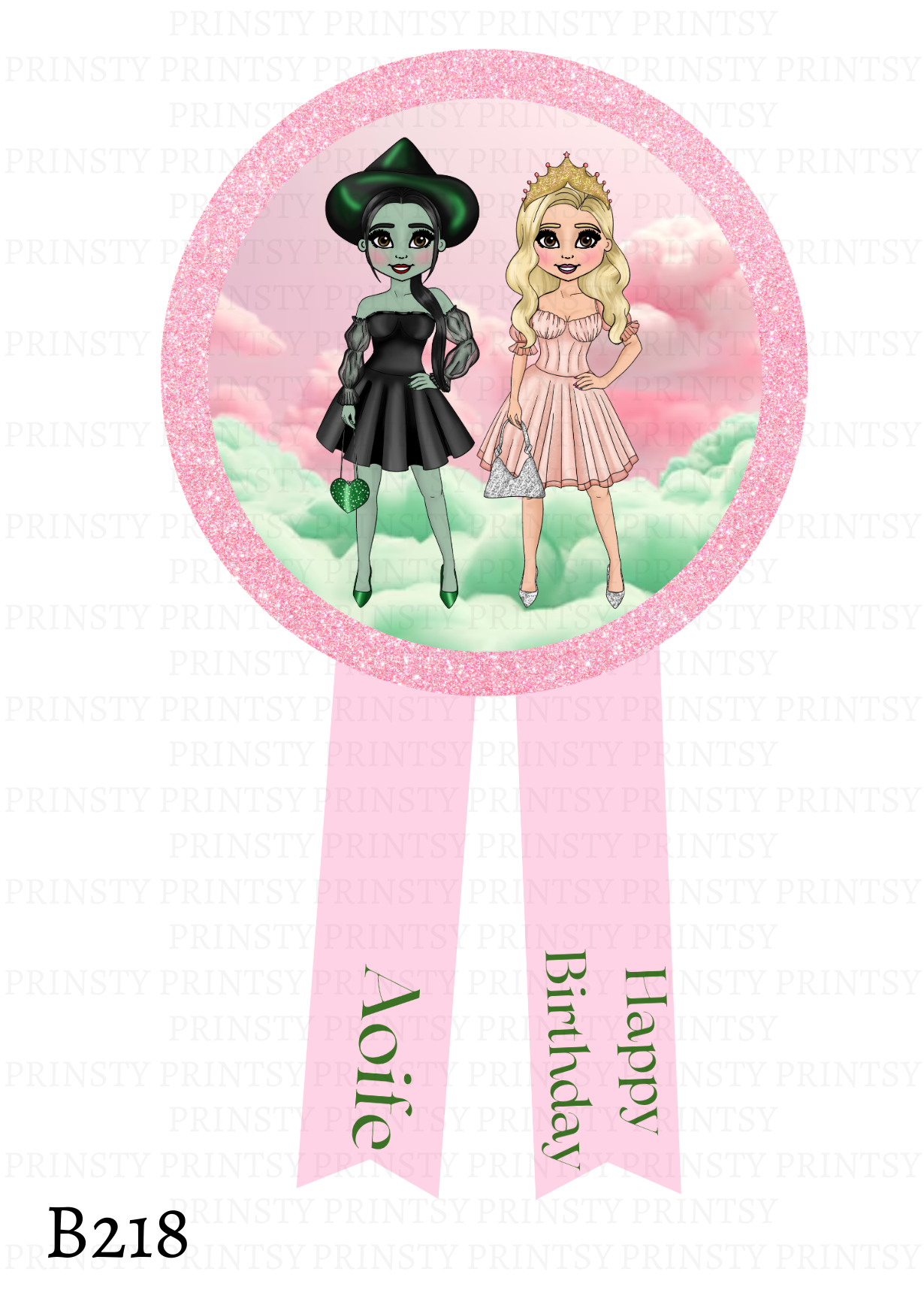 Wicked Dolly Birthday Badge