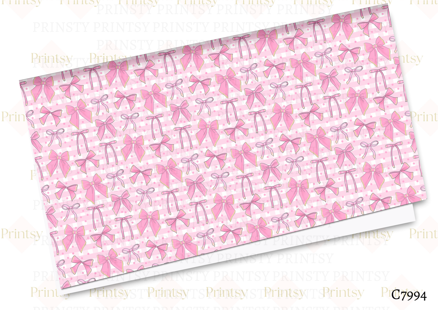 Christmas Bow Canvas