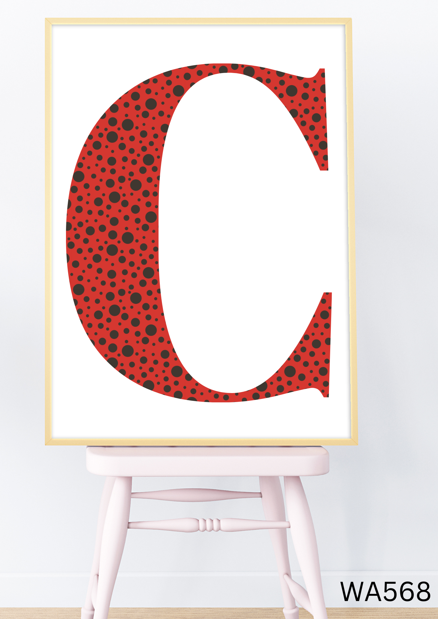 Little Ladybird Dolly Wall Art