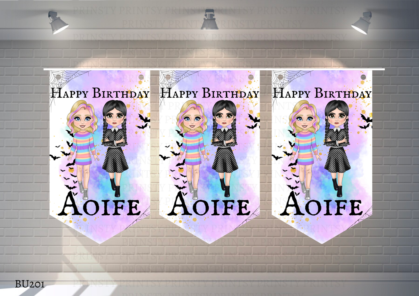 Spooky & Kooky Dolly Bunting