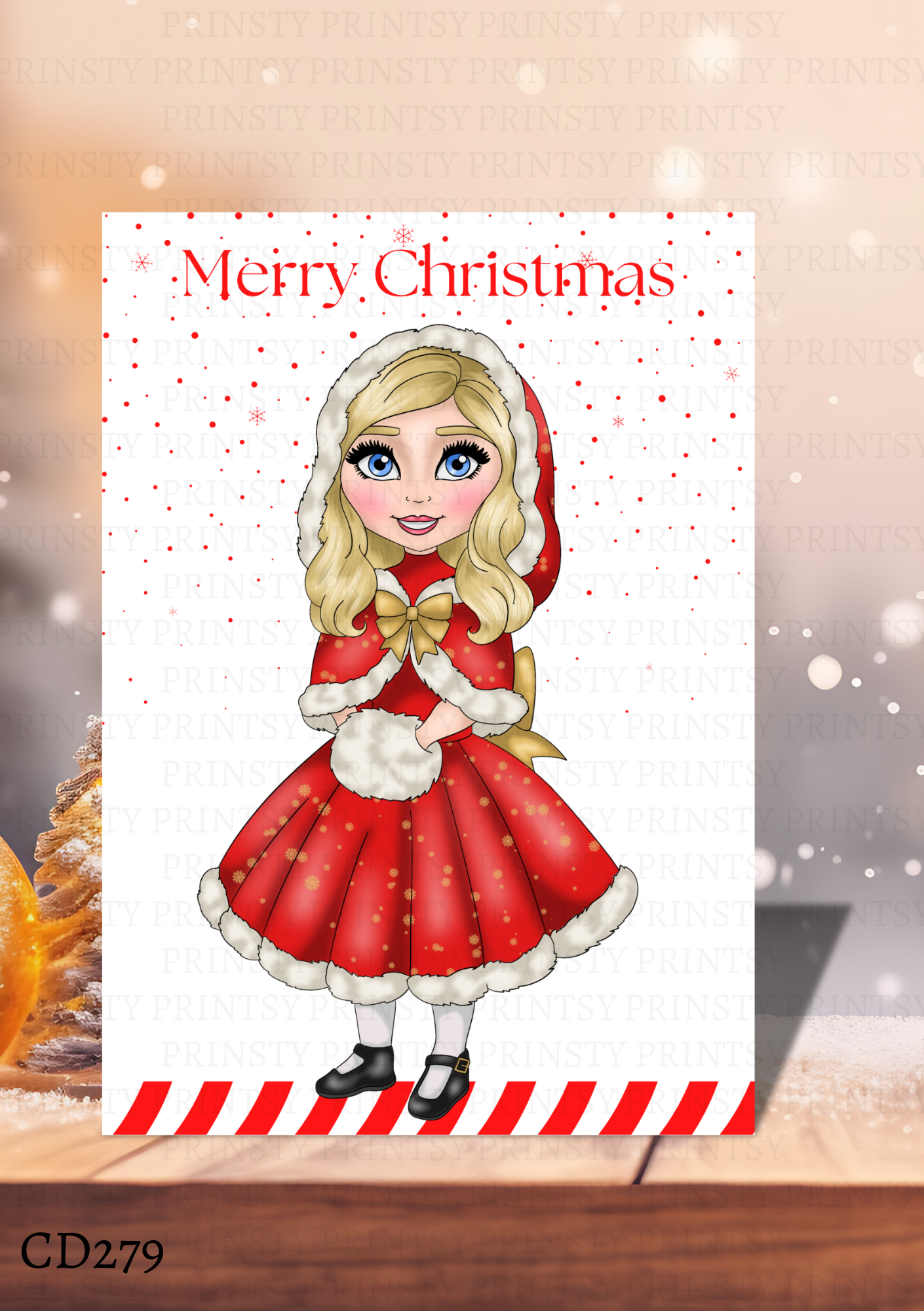 Dolly Christmas Card