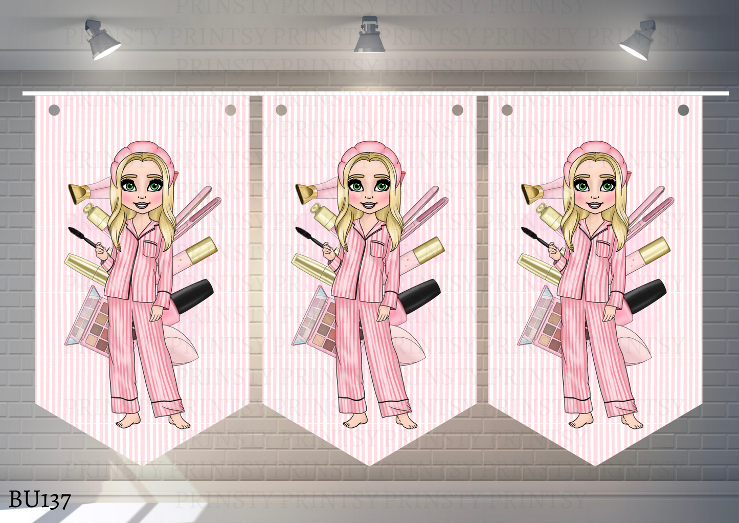 Make Up Dolly Bunting