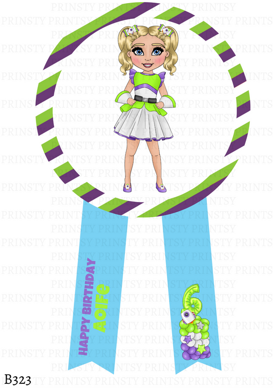 Toy Land Dolly Badge