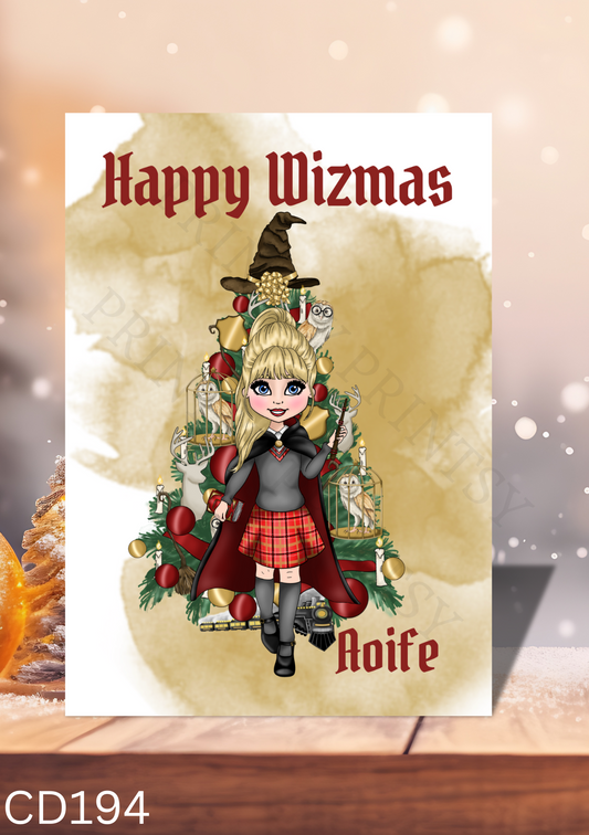 Christmas Dolly Card