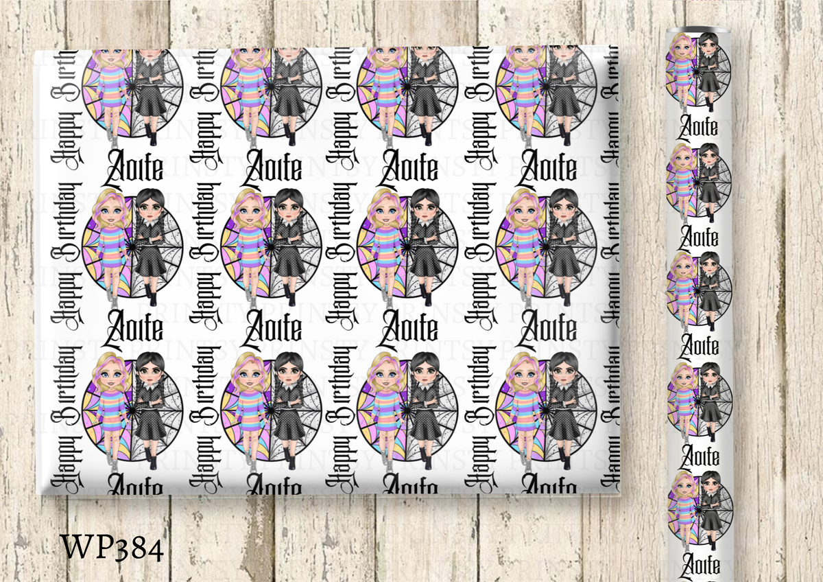 Spooky & Kooky Dolly  Wrapping Paper