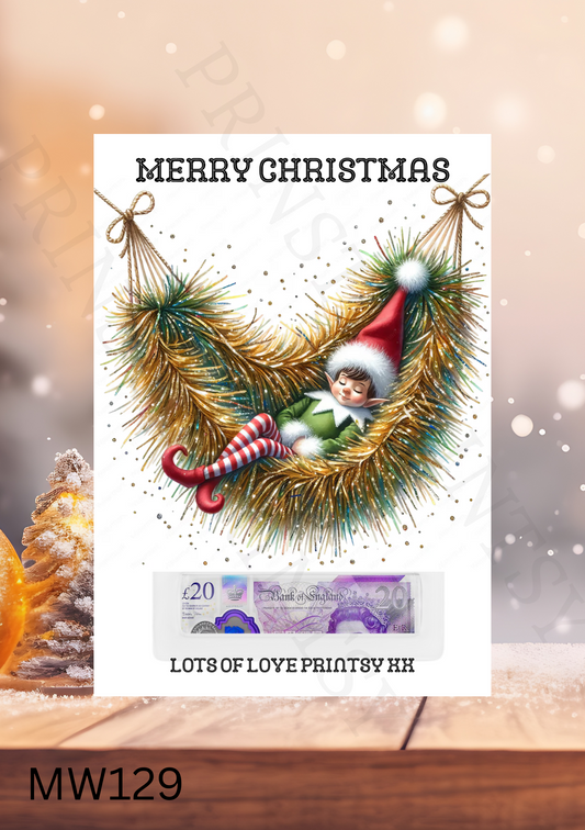 Christmas Money Card