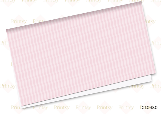 Pink Striped Canvas