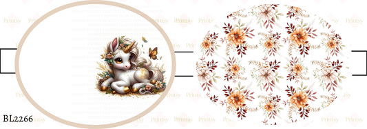 Autumn Unicorn Bow Loop