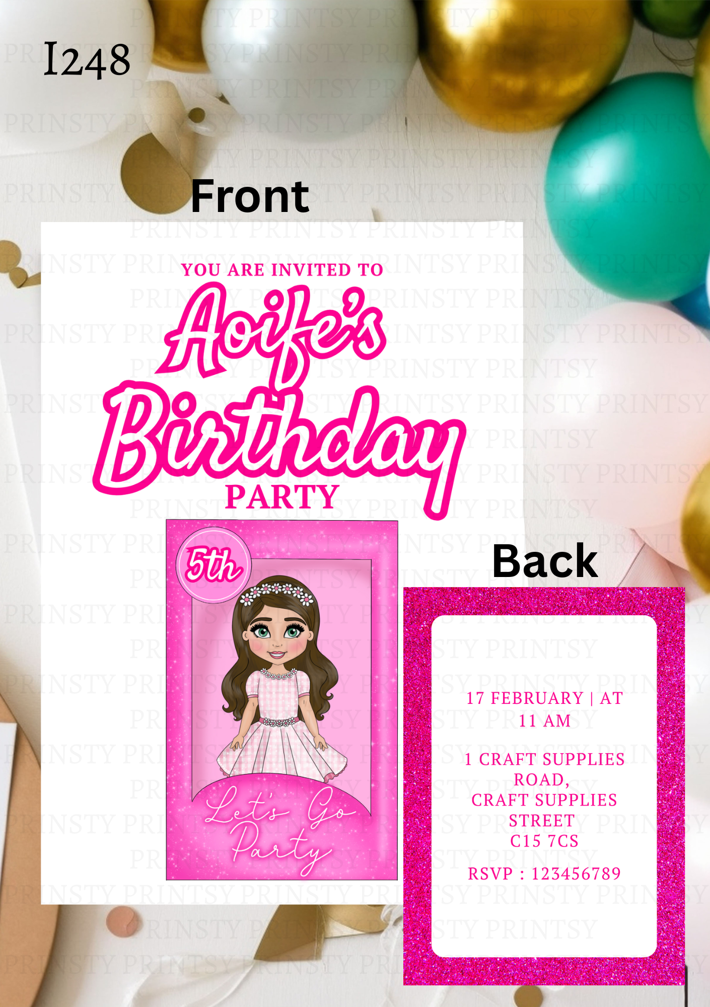 Dolly's Dolly Invite