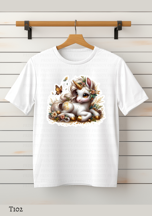 Autumn Unicorn Kids T-Shirt