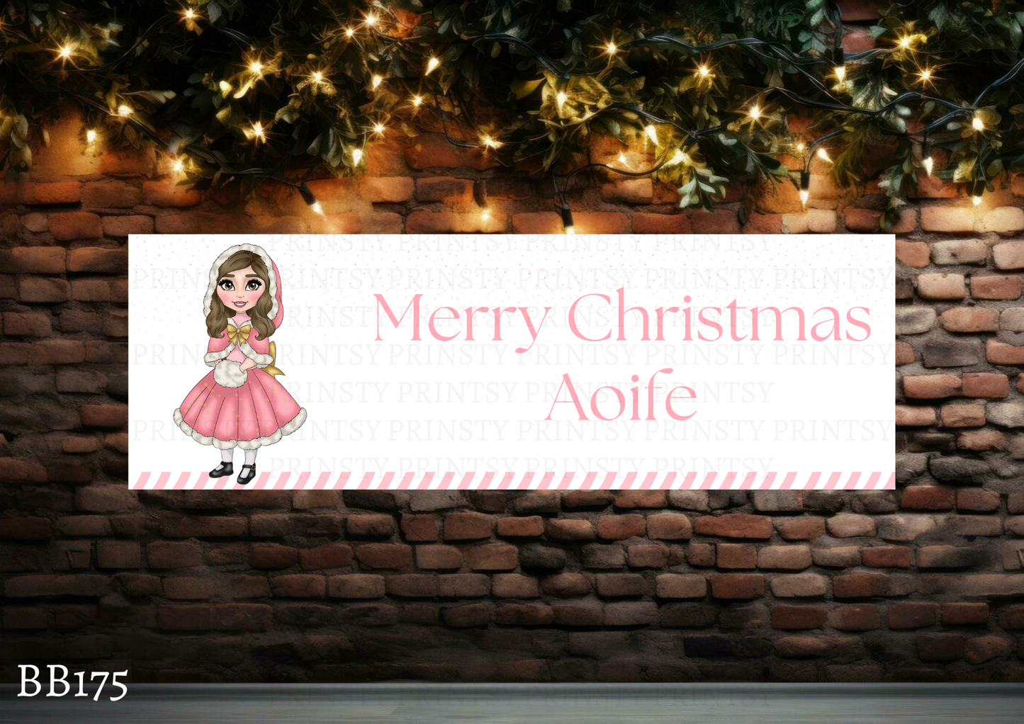 Christmas Dolly Banner