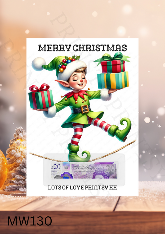 Christmas Money Card