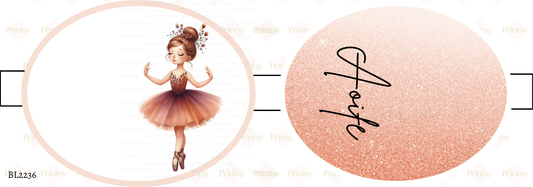 Autumn Ballerina Bow Loop