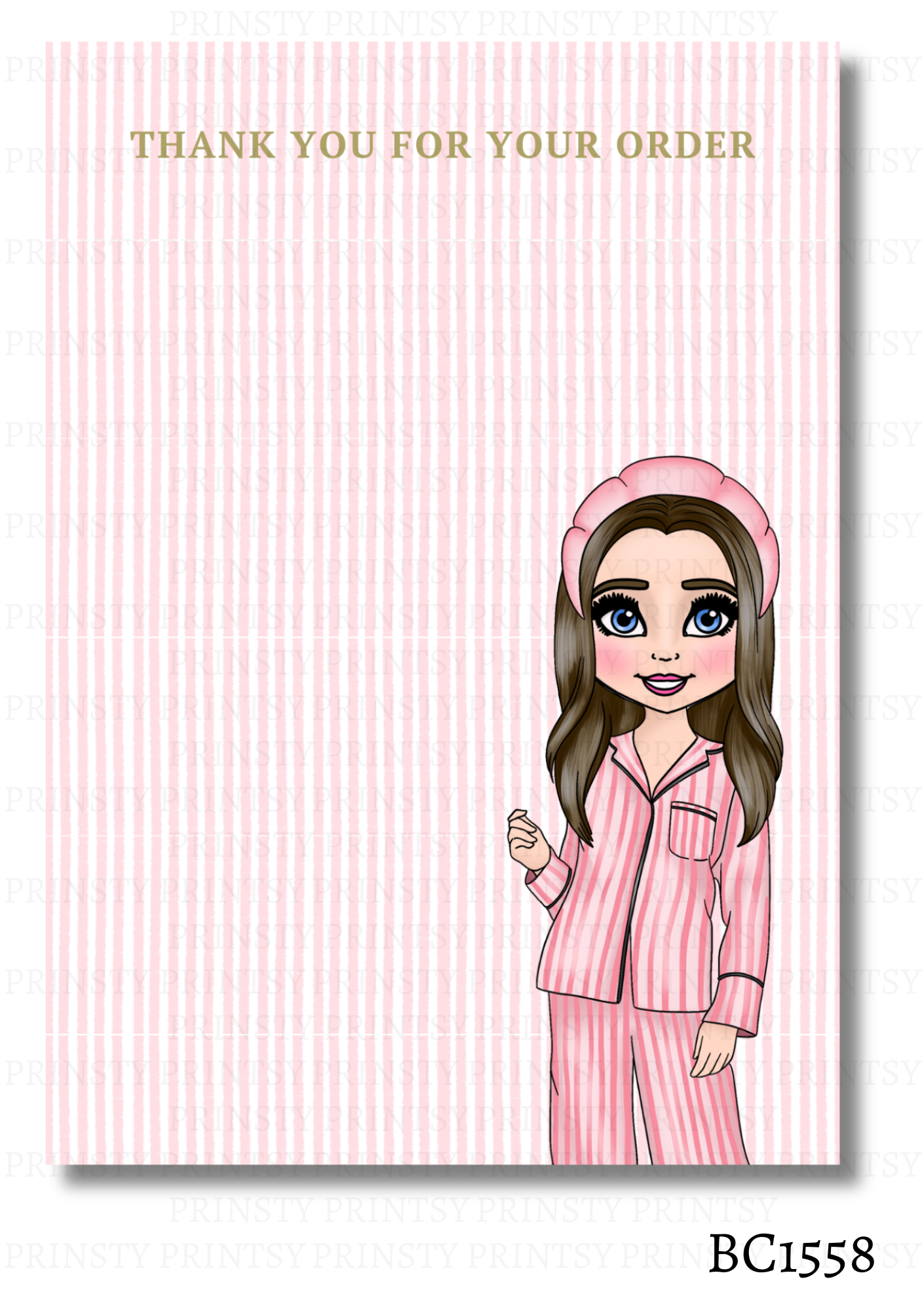 Make Up Dolly Bow Cards