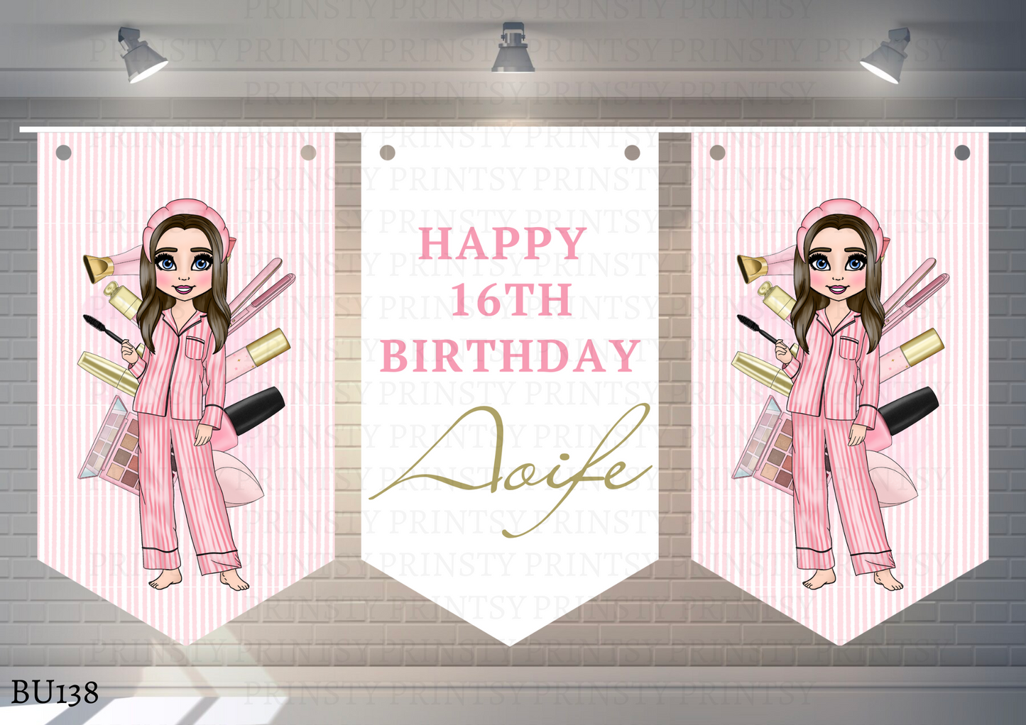 Make Up Dolly Bunting