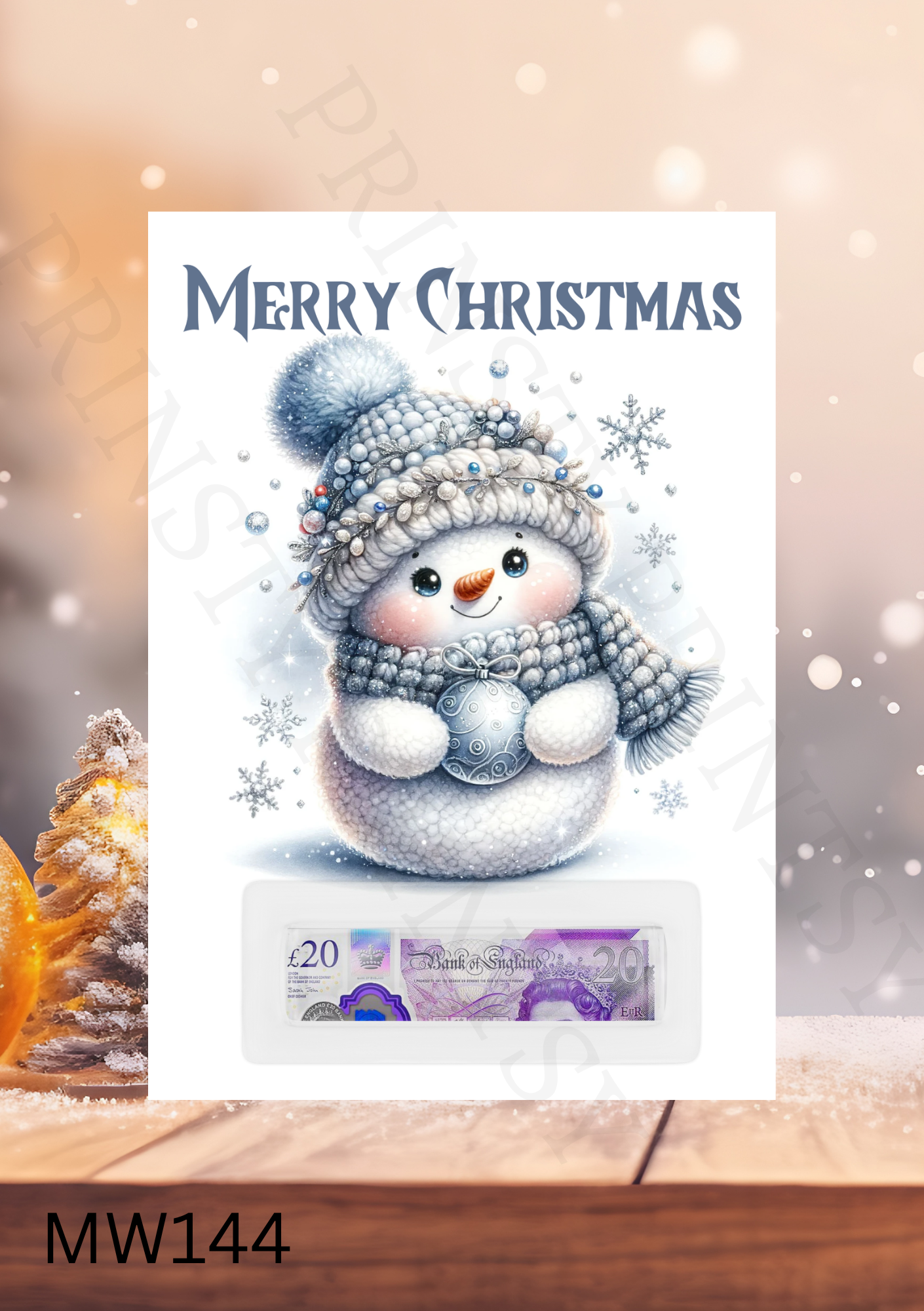 Christmas Money Card