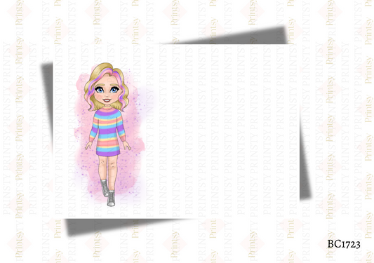 Spooky & Kooky Dolly Bow Card