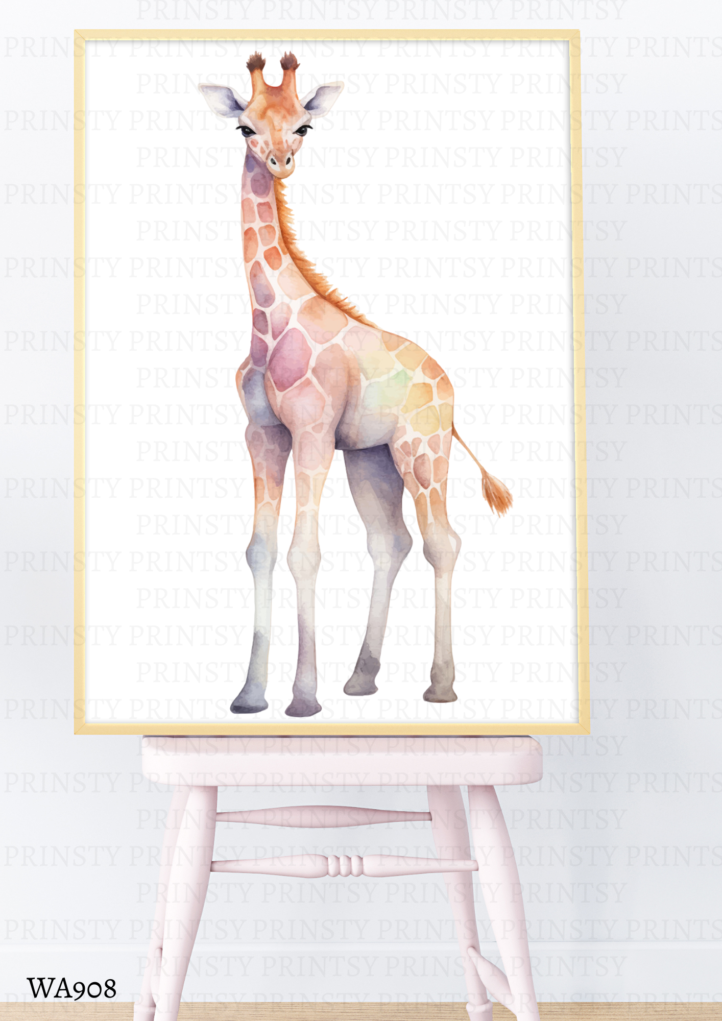 Giraffe Wall Art