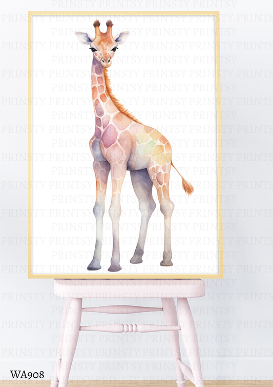 Giraffe Wall Art