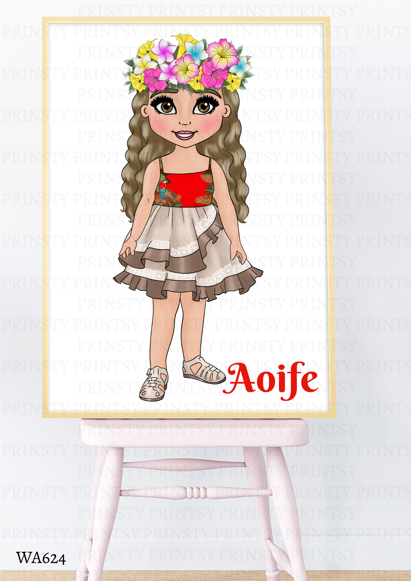 Polynesian Dolly Wall Art