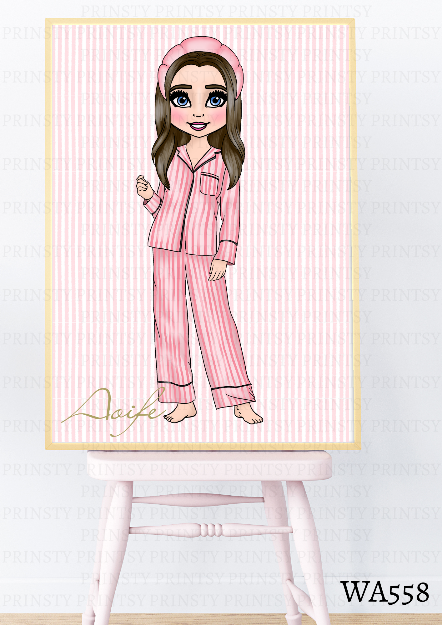 Make Up Dolly Wall Art