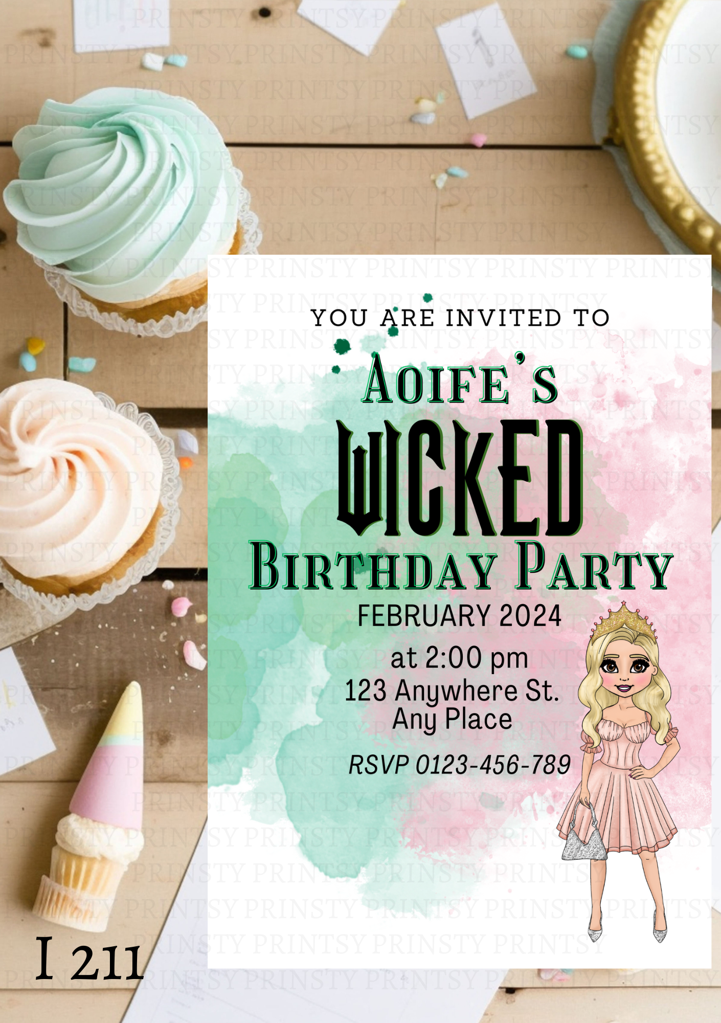 Wicked Birthday Invite