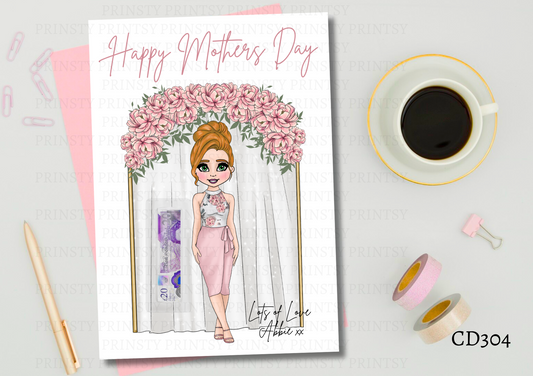 Dolly Mother's Day Money Card