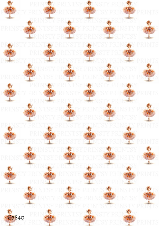 Autumn Ballerina Canvas