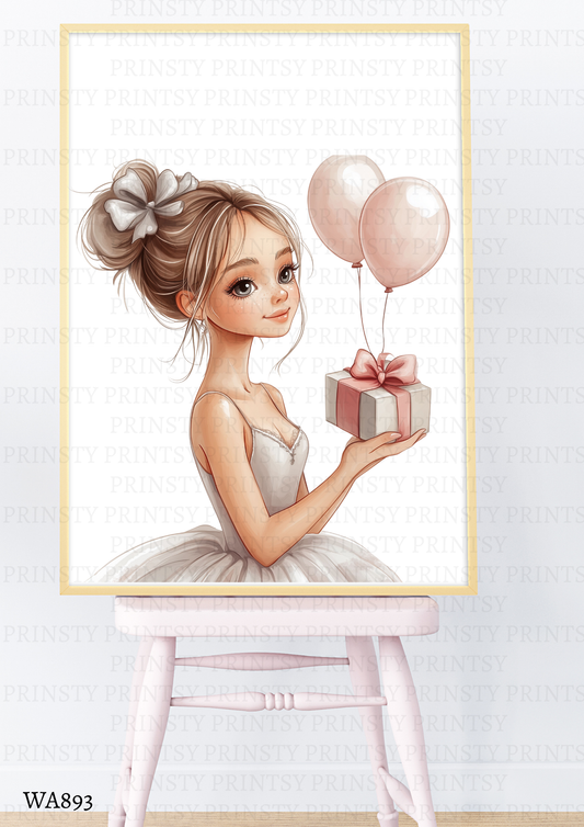 Birthday Girl Wall Art
