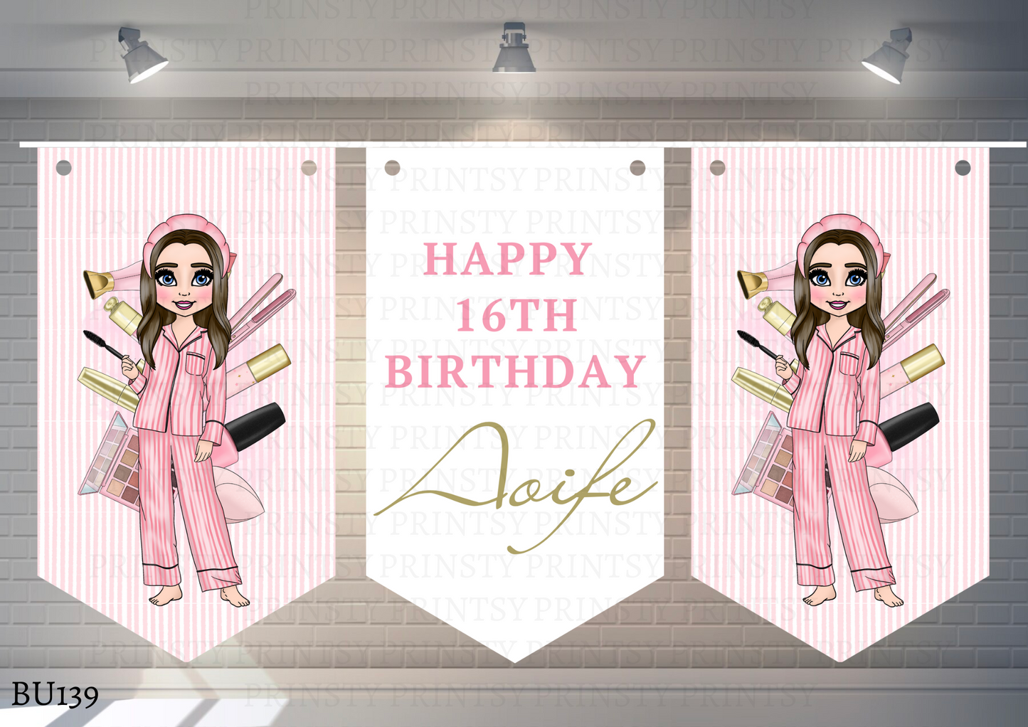 Make Up Dolly Bunting