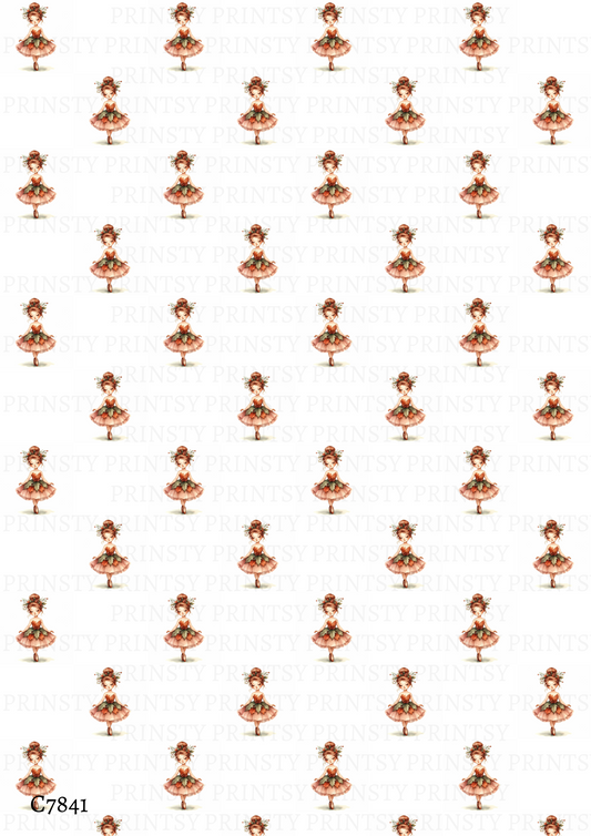 Autumn Ballerina Canvas