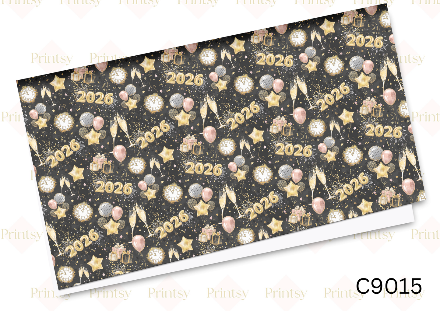 New Years Canvas
