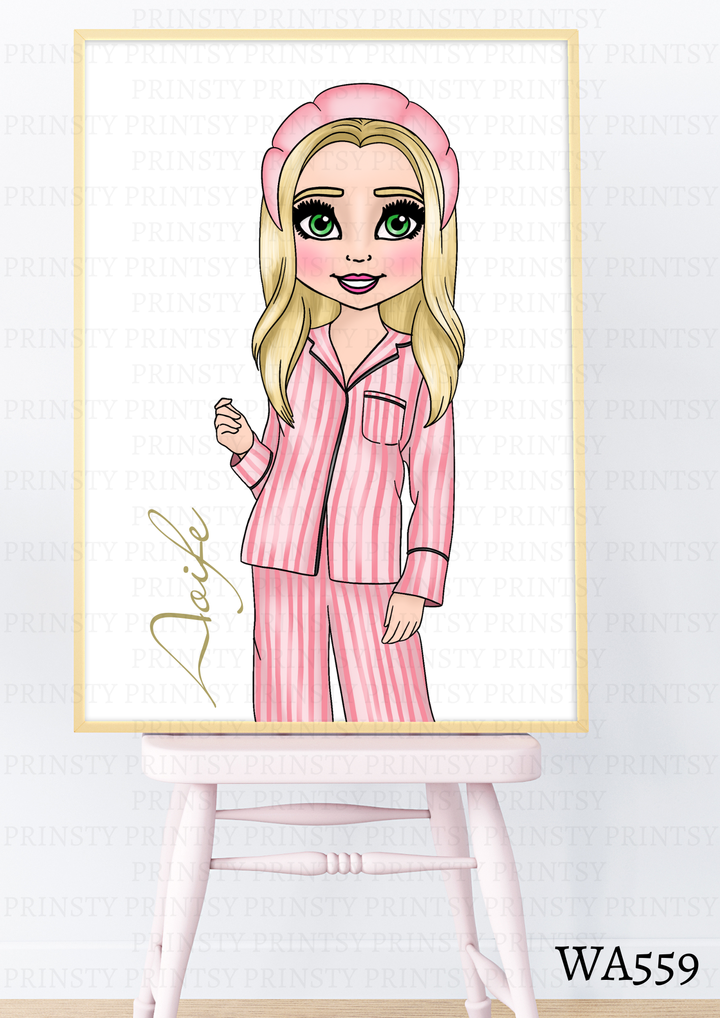 Make Up Dolly Wall Art