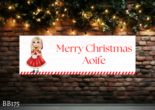 Christmas Dolly Banner