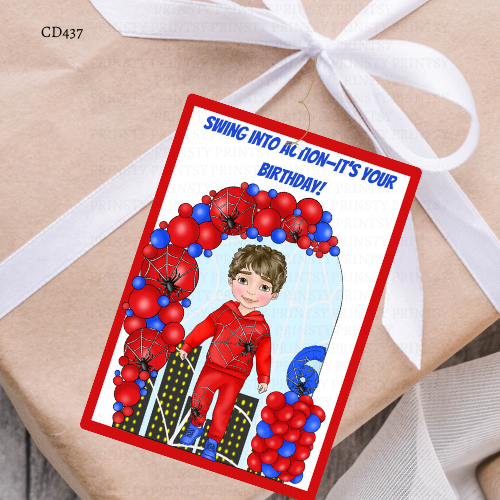 Web Dude Gift Label