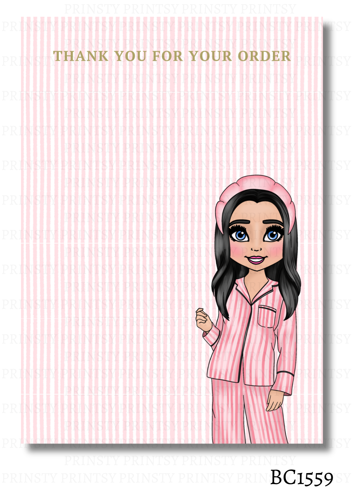 Make Up Dolly Bow Cards