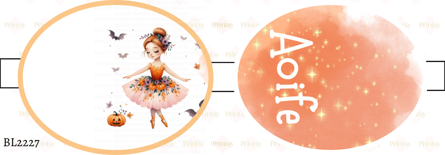 Cute Halloween Ballerina Bow Loop