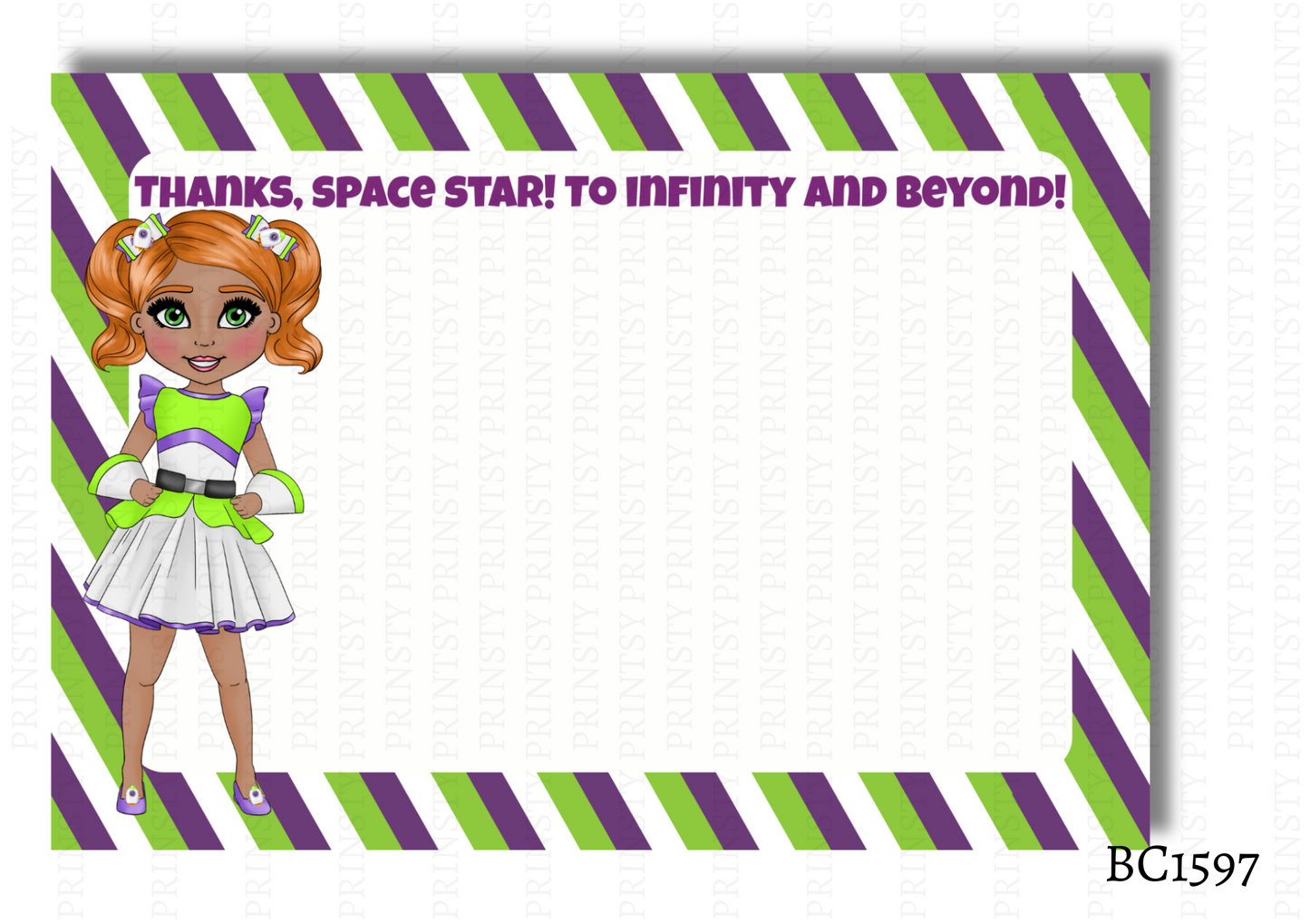 Toy Land Dolly Bow Card