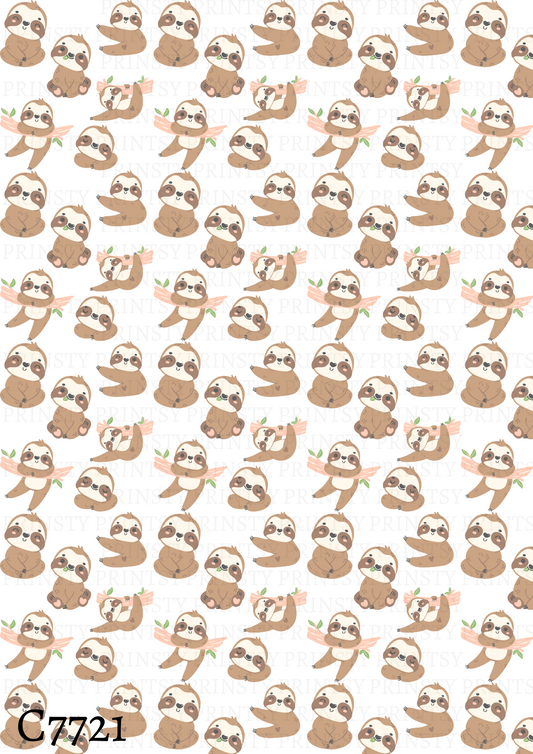 Sloth Canvas