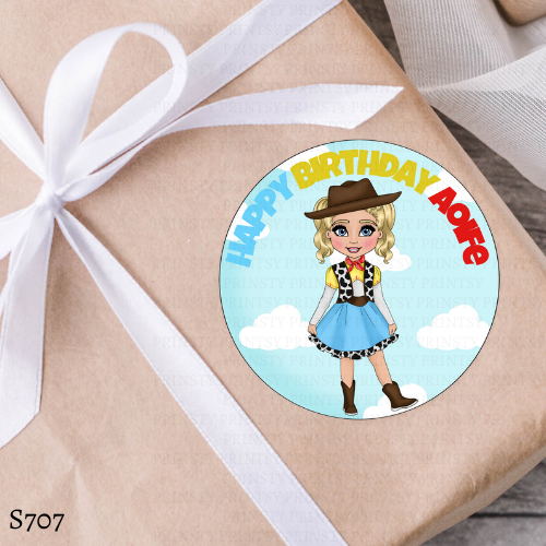 Toy Land Dolly Sticker Sheet
